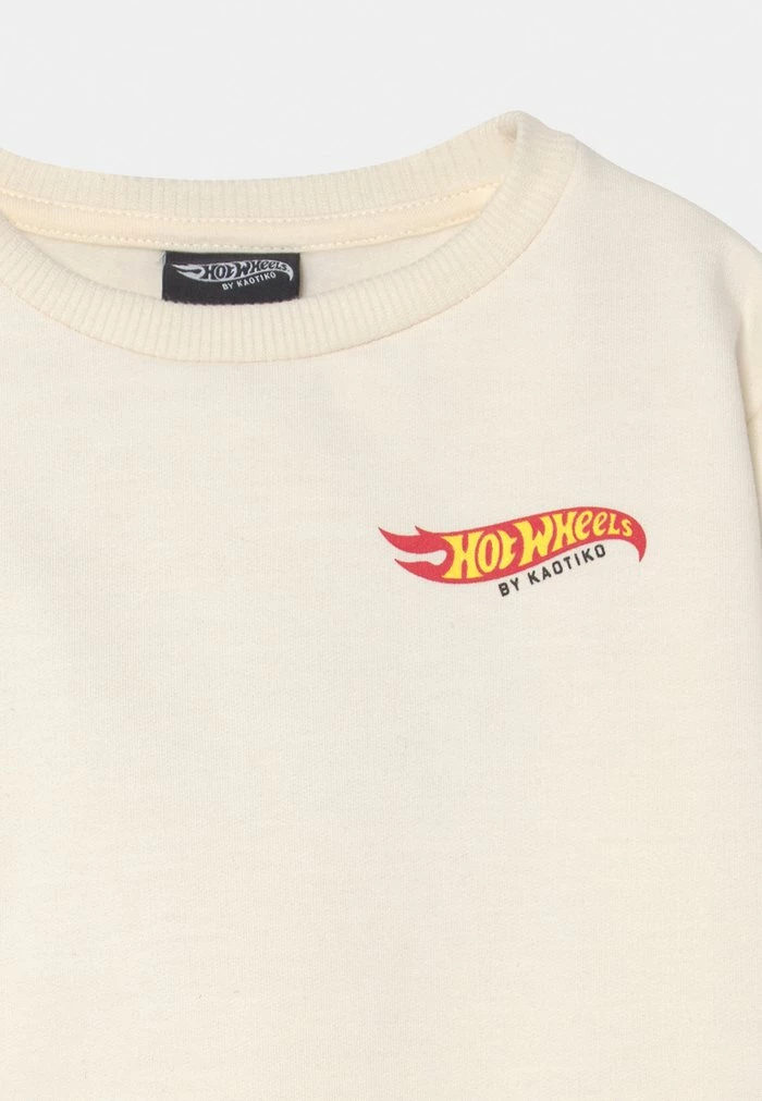 CREW HOT WHEELS UNISEX - Sweatshirt - marfil Kaotiko CREW HOT WHEELS UNISEX - Sweatshirt - Marfil -Kaotiko Shop e9f8df8d6e464483a1dece974f51ce49