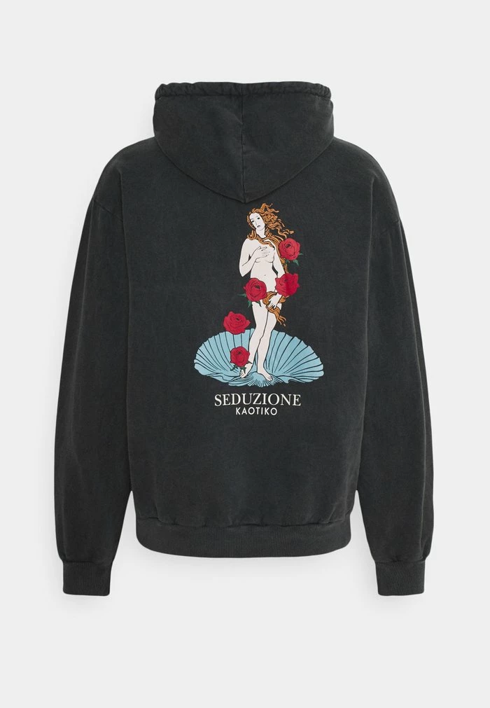 UNISEX SUD CAP VENUS - Hoodie - black acid wash Kaotiko UNISEX SUD CAP VENUS - Hoodie - Black Acid Wash -Kaotiko Shop ea969603bbd6492db33c81dbd4837348