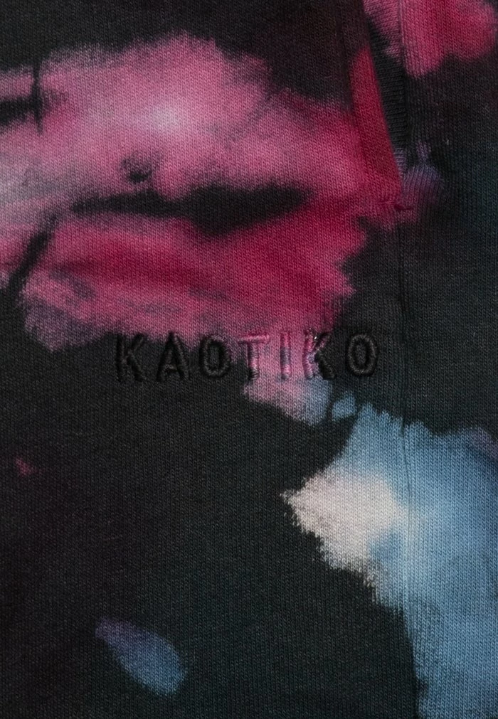 BERMUDA TIE DYE ESPIRAL UNISEX - Shorts - black/pink Kaotiko BERMUDA TIE DYE ESPIRAL UNISEX - Shorts - Black/pink -Kaotiko Shop ec219e90000e4b8790ebffae0c14222c