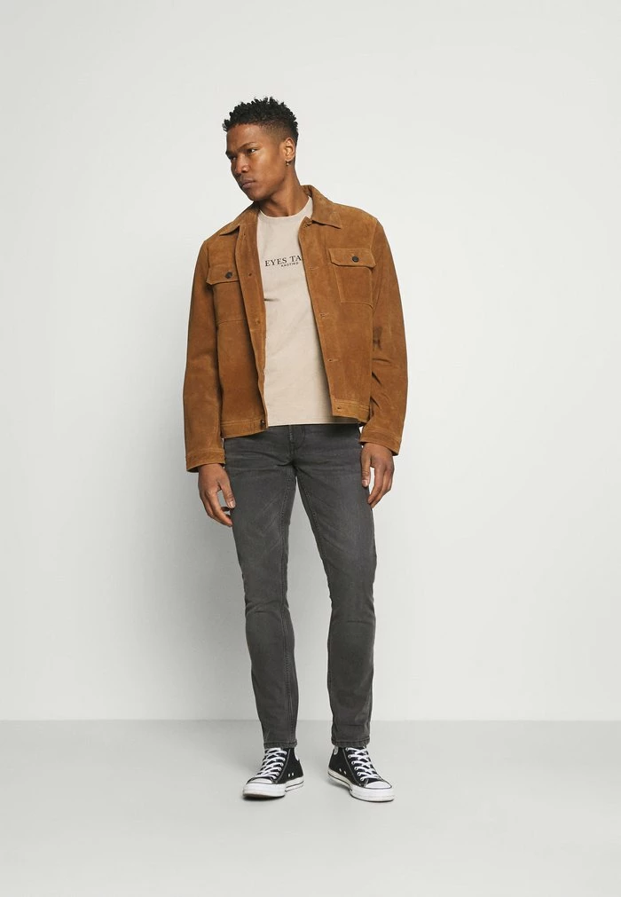 EYES TALK UNISEX - Print T-shirt - stone Kaotiko EYES TALK UNISEX - Print T-shirt - Stone -Kaotiko Shop ecd8916b908d4418865ab391bed01a7f