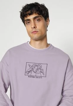 Kaotiko CREW ANGELS UNISEX - Sweatshirt - Purple -Kaotiko Shop edf8488818f342f8b12e87691faa25bc