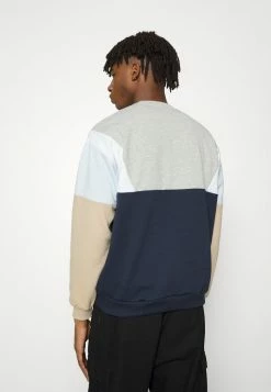 Kaotiko CREW WESTPORT - Sweatshirt - Grey/white -Kaotiko Shop ee698540d90645bb9b9d27164152f590