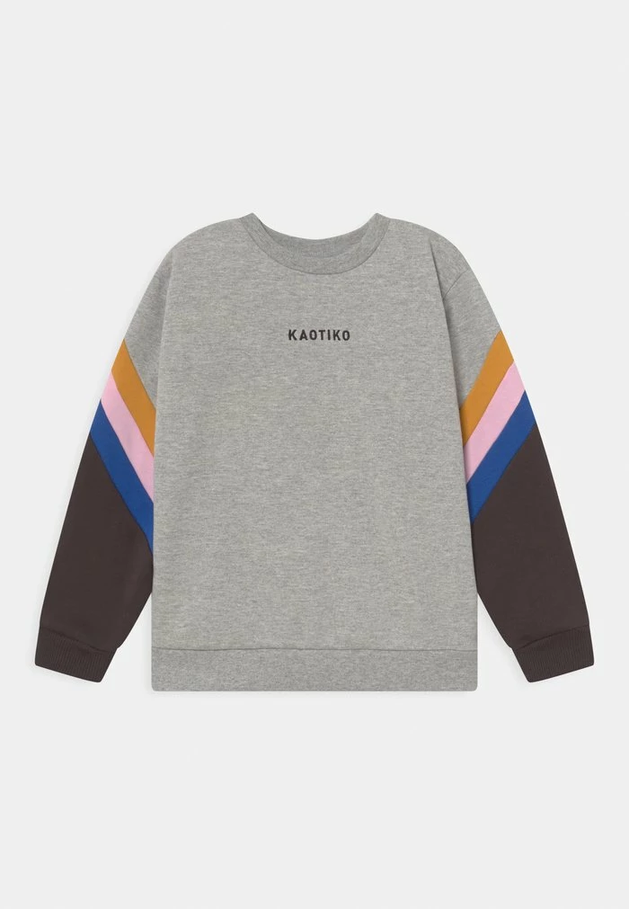 CREW WALKER UNISEX - Sweatshirt - grey Kaotiko CREW WALKER UNISEX - Sweatshirt - Grey -Kaotiko Shop f01f932897904269bde347ac0872c570