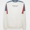 Kaotiko CREW SPIKE - Sweatshirt - Ivory/burgundy