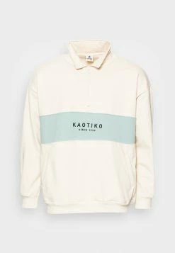 Kaotiko CREW COONOR UNISEX - Sweatshirt - Bone/cloud -Kaotiko Shop f0665fa97c2a444cb38305acd586b185