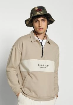 Kaotiko CREW COONOR UNISEX - Sweatshirt - Beige -Kaotiko Shop f2c92dd2ba64424e952c704719ff2a7e