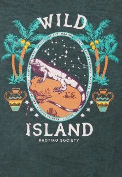 Kaotiko CREW TIE DYE WILD ISLAND - Sweatshirt - Mucha Arena Verde Bosque 2 Kaotiko CREW TIE DYE WILD ISLAND - Sweatshirt - Mucha Arena Verde Bosque -Kaotiko Shop f341499ec17b492fb2e5564254990a5e