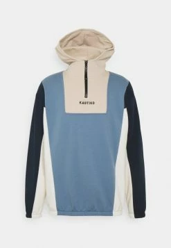 Kaotiko LOGAN - Sweatshirt - Blue/beige/ivory