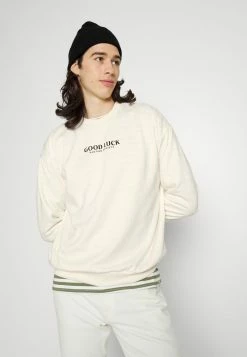 Kaotiko CREW GOOD LUCK - Sweatshirt - Ivory -Kaotiko Shop f4511249fa404413839ee57a1c5a84a3