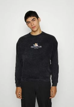 Kaotiko CREW FEELINGS - Sweatshirt - Black
