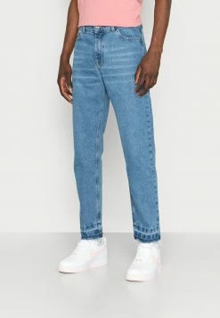 Kaotiko PANT CROPPED UNISEX - Straight Leg Jeans - Blue Denim