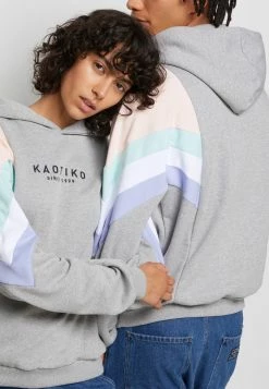 Kaotiko SUD CAP EWAN UNISEX - Hoodie - Grey/pink/green/white/grape -Kaotiko Shop fdc4ec61f509433da4604954115f4645
