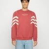 Kaotiko CREW CHAD UNISEX - Sweatshirt - Brick/ivory