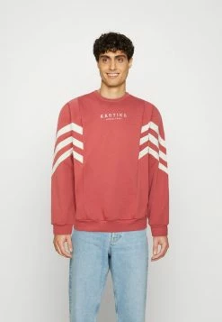 Kaotiko CREW CHAD UNISEX - Sweatshirt - Brick/ivory