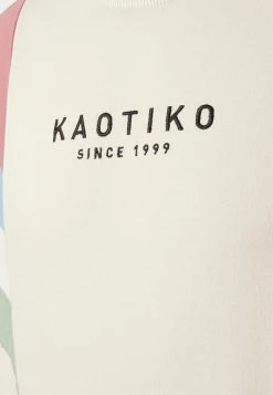 Kaotiko CREW SEATTLE - Sweatshirt - Hueso/soft Burgundy -Kaotiko Shop ff0c6e7e60c448b59f50400bf04280ca