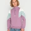 Kaotiko CREW BRENDAN UNISEX - Sweatshirt - Purple/ivory/cloud