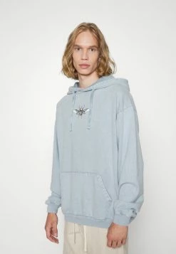 Kaotiko WASHED KHEPER SACER - Hoodie - Steel